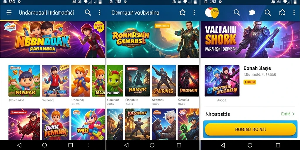 Tangkapan layar menampilkan grafis yang memukau.