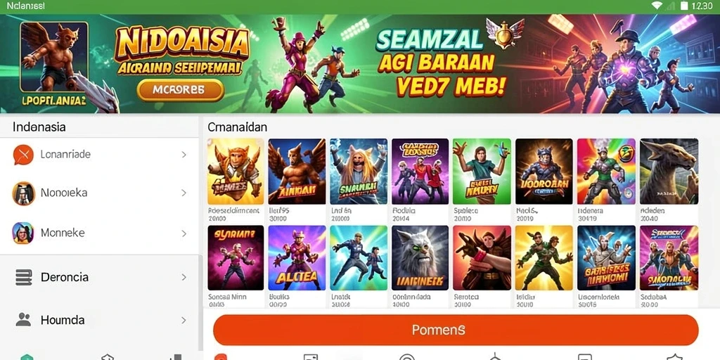 Tampilan antarmuka yang menarik dan mudah digunakan.