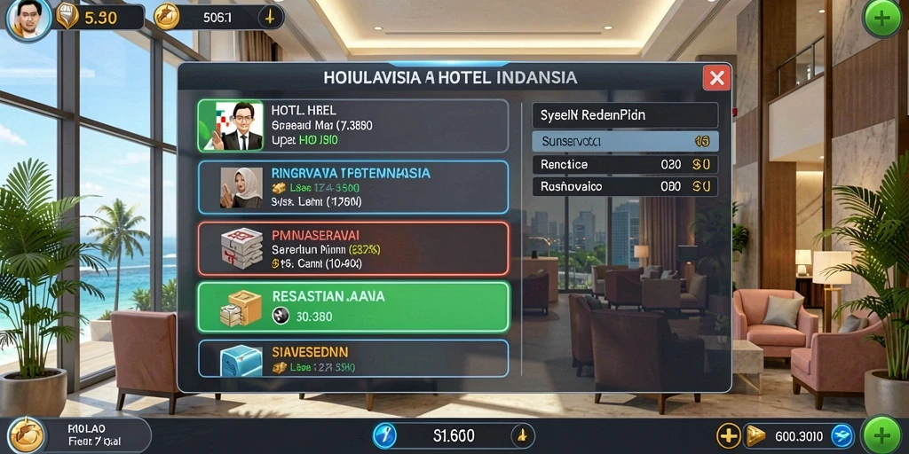 Tampilan antarmuka yang ramah pengguna dan menarik.