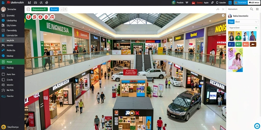 Tampilan utama H89 yang interaktif dan menarik.