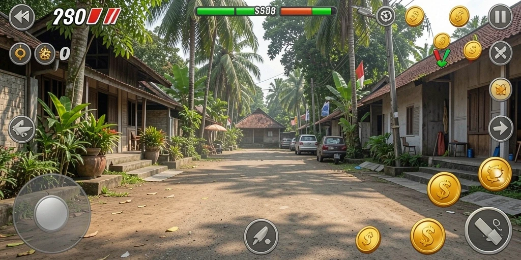 Tampilan antarmuka KAISAR888 yang modern.
