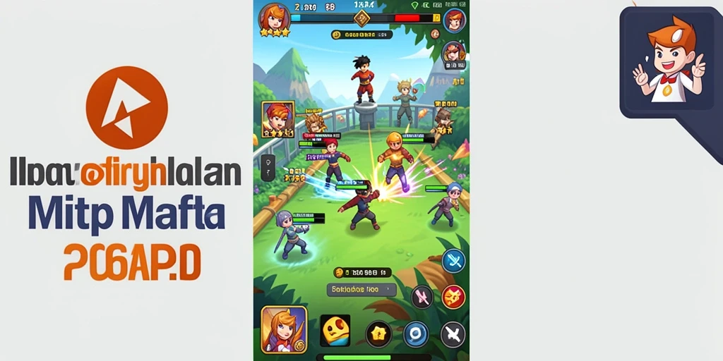 Tampilan awal game yang menarik dan memikat.
