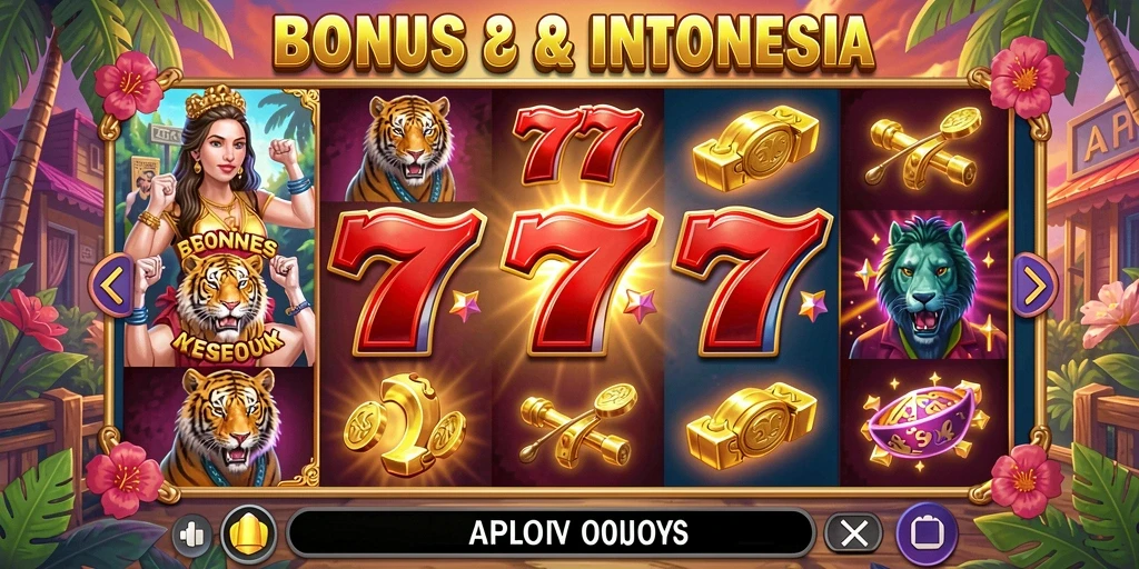 Tampilan awal permainan yang menarik dan mengesankan.