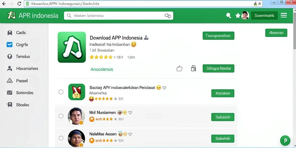 Tampilan antarmuka yang menarik dan modern.