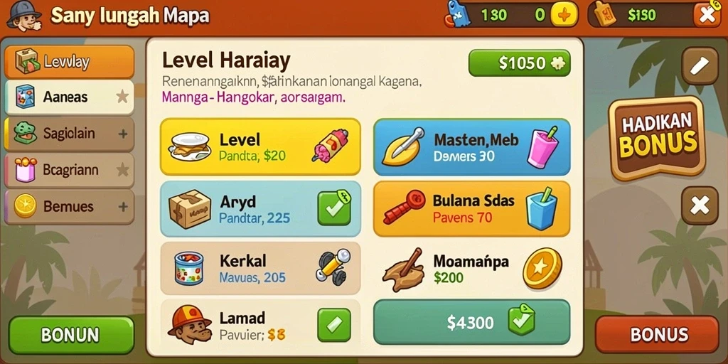 Tampilan antarmuka yang menarik dan responsif.