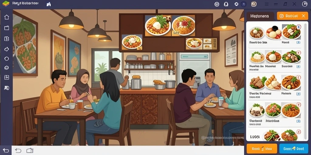 Tampilan antarmuka yang ramah pengguna.