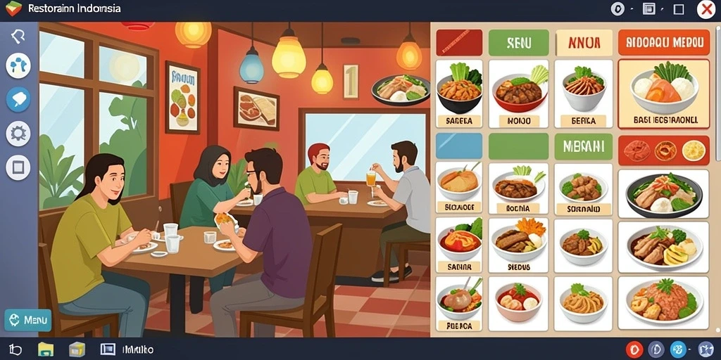 Tampilan antarmuka yang ramah pengguna.
