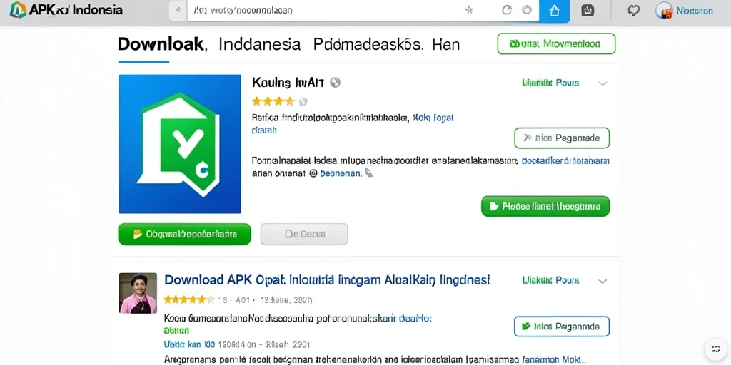 Tampilan home screen aplikasi yang menarik.
