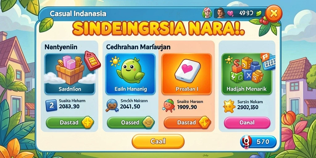 Tampilan antarmuka yang menarik dan user-friendly.